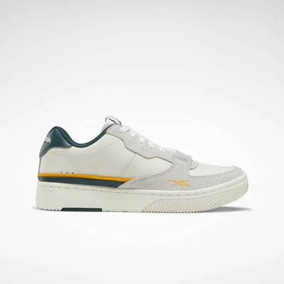 Reebok Dual Court Classics Dames Green/Gold | DOC710362