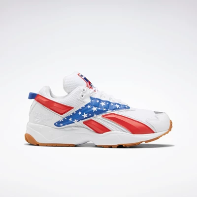 Reebok INTV 96 Classics Dames White/Red/Blue | IEA027895