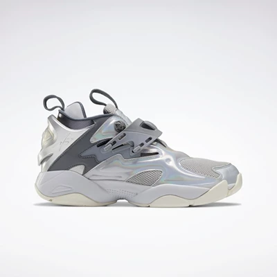 Reebok Juun.J Pump Court Classics Dames Grey/Grey | JZN875394