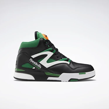 Reebok Pump Omni Zone II Basketbalschoenen Heren Zwart Groen Wit | UIG304817