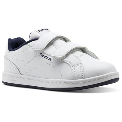 Reebok ROYAL COMP CLN 2V Sneakers Kinderen Wit Donkerblauw | VCR516923