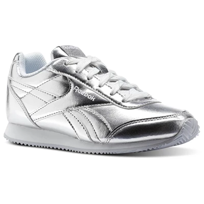 Reebok Royal Classic Jogger 2.0 Sneakers Kinderen Zilver Metal Wit | SOX192508